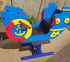 Гойдалки гойдалка на пружинах Катер, фото 3