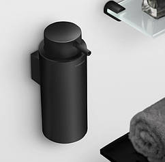 Черный настенный дозатор жидкого мыла Cosmic Logic 2263604