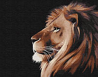 Живопис за номерами Королівський погляд KHO4203 Ідейка 40 х 50 см (без коробки)