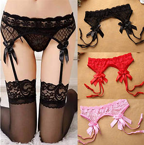 Сексуальні підв'язки у сіточку