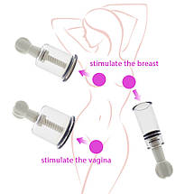 Помпи для сосків Nipple Erector Set 1,8 маленькі спіральні, фото 4