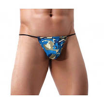 Чоловічі армійські стрінги з камуфляжним принтом Edward, фото 2