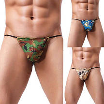 Чоловічі армійські стрінги з камуфляжним принтом Edward, фото 5