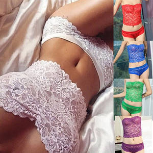 Мереживна нижня білизна Dori ажурний топ і трусики