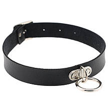 Чокер з кільцем Choker нашийник нашийник обдсм прикраса без повідця, фото 4