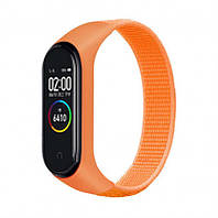 Ремешок BeCover Nylon Style для Xiaomi Mi Smart Band 5 Orange (705427)