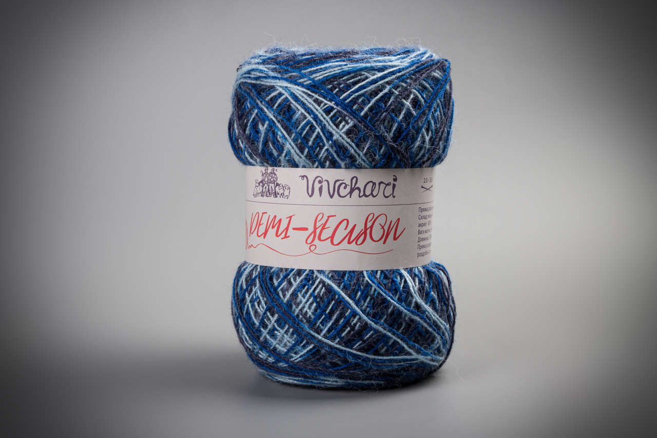 Пряжа демісезонна Vivchari Demi-Season Print, Color No.787