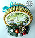 Новорічний подарунок годинник із цукерок Раффаелло. Корпоративні подарунки на Миколая, Новий рік. Різдво, фото 6
