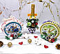 Новорічний подарунок годинник із цукерок Раффаелло. Корпоративні подарунки на Миколая, Новий рік. Різдво, фото 4