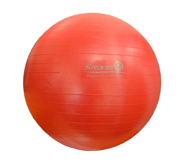УЦІНКА!!! М'яч для фітнесу Anti-burst GYM BALL червоний (матовий) 85 см. FB-85, фото 1