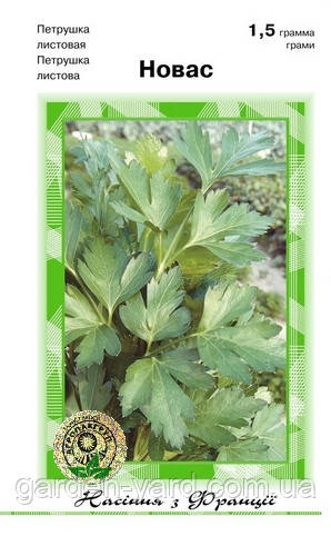 Насіння петрушка листове Новас Clause Tezier Франція