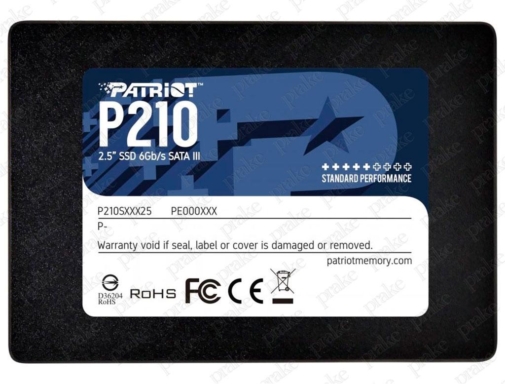 Накопичувач SSD 2.5" 128 GB Patriot P210 (P210S128G25)