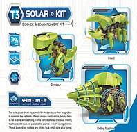 Робот-конструктор на солнечных батареях 4 в 1 Буранозавр Solar Kit
