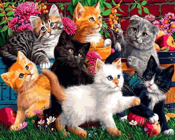 Картини за номерами 40х50 см. Кам'яний міст Художник Томас Кинкейд, фото 1