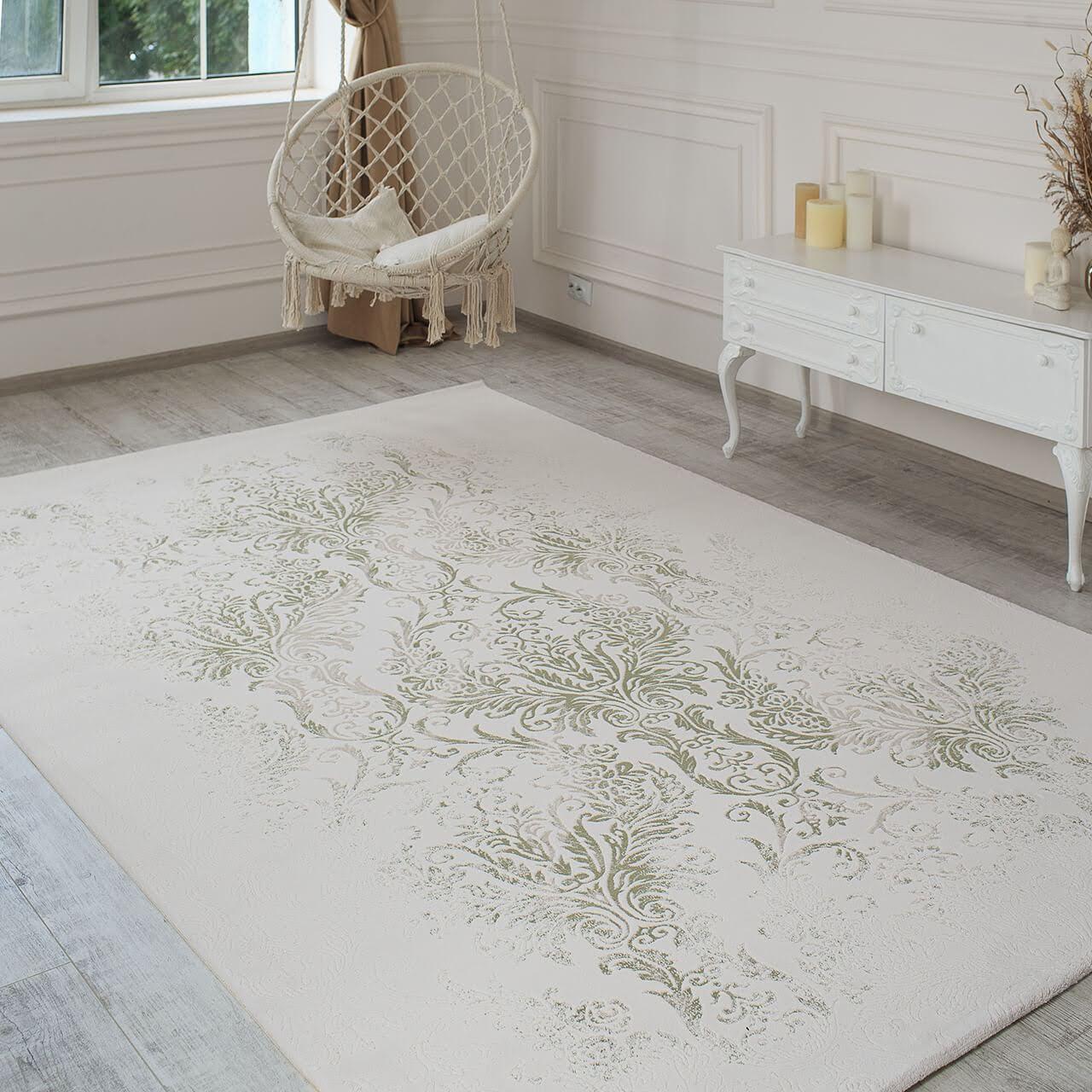 Килим Vals W2211 ivory/c.h.green