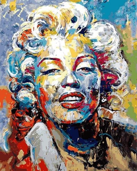 Картини за номерами 40х50 см Babylon Мерілін Монро (VP 1340), фото 1