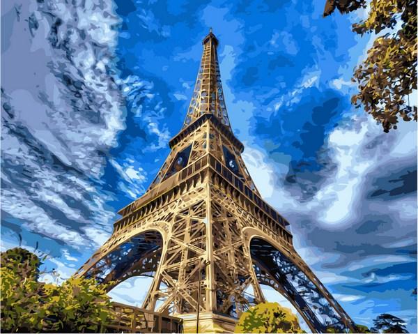 Картини за номерами 40х50 см Babylon Небо Парижа (VP 1342), фото 1