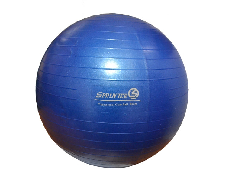 М'яч для фітнесу GYM BALL, матовий. d — 85 см СИНІЙ, фото 1