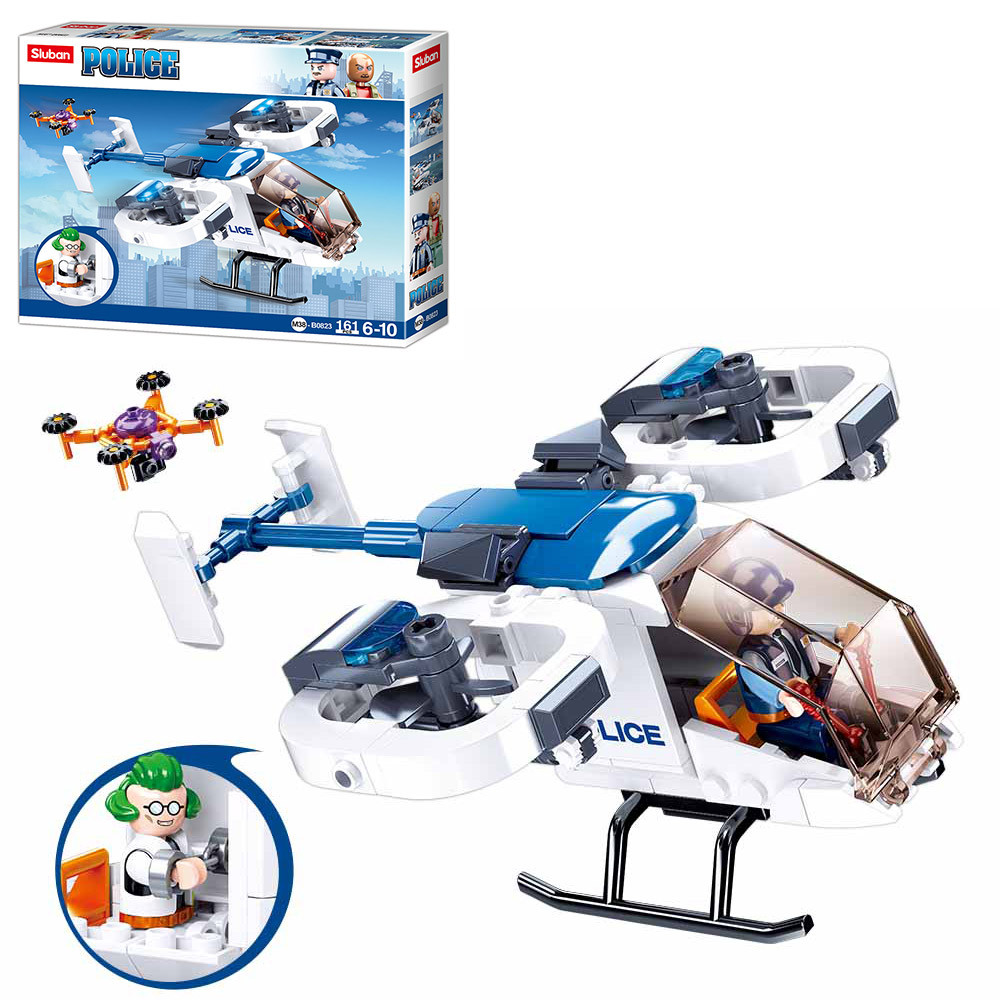 Конструктор Sluban Поліція M38-B0823 161 деталь, фото 1