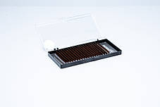 Вії INFINITY Dark Brown D 0.10 Mix 8-14, фото 3
