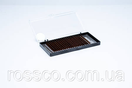 Вії INFINITY Dark Brown CC 0.10 Mix 8-12, фото 1
