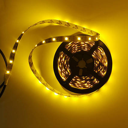 Світлодіодна Жовтий LED 5v/В стрічка SMD 2835