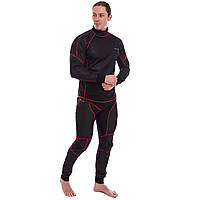 Термобілизна чоловіча для холодної погоди NERVE MS-1214 (р-р M-3XL-44-54, чорний)