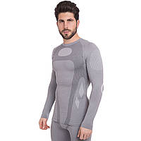 Термобілизна чоловіча футболка з довгим рукавом (лонгслів) HELMIN CO-2191 розмір L-XL (поліестер, нейлон,