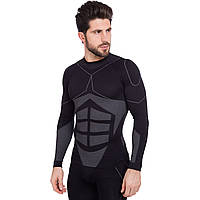 Футболка з довгим рукавом (лонгслів) термобілізна ZELART CO-2194 розмір L-XL (поліестер, нейлон,