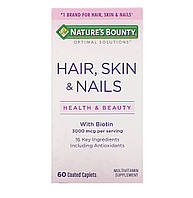 Nature's Bounty, Волосся, шкіра і нігті, 60 капсул