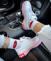 Зимние женские кроссовки Puma Cali Sport Pure White Pink