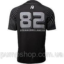 Бейсбольна футболка Gorilla Wear 82 Jersey XL, XXL чорна, фото 2