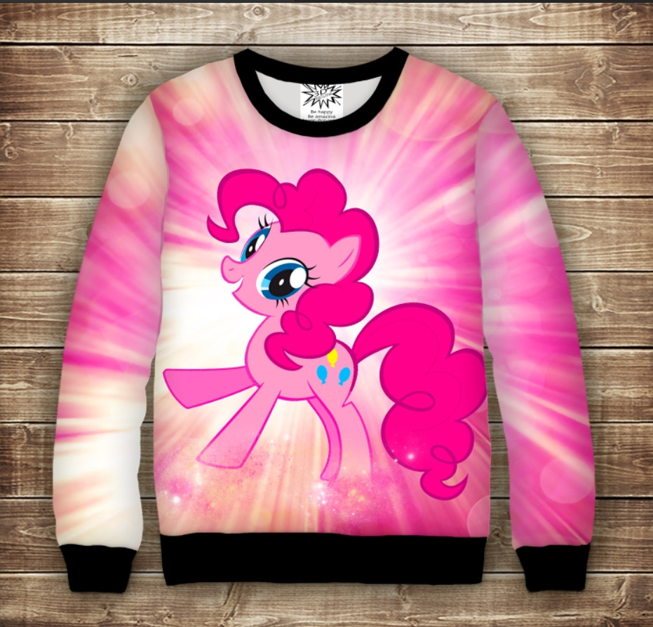 Світшот з 3D принтом PINKIE PIE My Little pony
