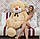 Плюшевий Мішка в Подаруночок. Великий Плюшевий Ведмідь 180 см Капучино. Велика м'яка іграшка Мішка Плюшевий., фото 8