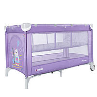 Игровой манеж для малышей CARRELLO Piccolo+ CRL-9201/2 Orchid Purple со вторым дном