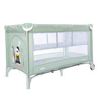 Игровой манеж для малышей CARRELLO Piccolo+ CRL-9201/2 Mint Green со вторым дном