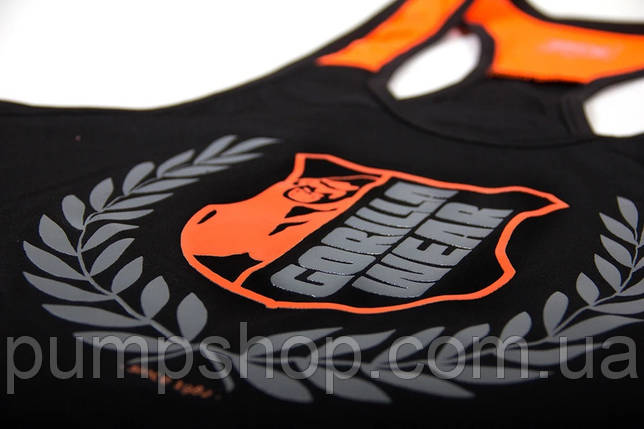 Майка спортивна Gorilla Wear Lexington Tank Top XXL чорна, фото 3