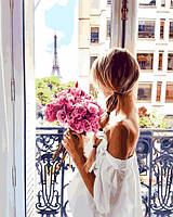 Картини по номерам 40х50 см. Babylon З Парижа з любов'ю (RVP-1325)