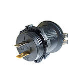 Металева зарядка USB Quick Charge 3.0 з вольтметром, фото 6