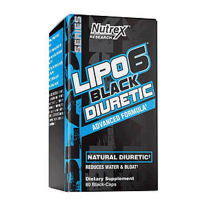 Nutrex Lipo 6 Black Diuretic 80 black-caps
