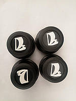 Ковпак маточини пилозахисний на ВАЗ 2108 Чорний, з емблемою