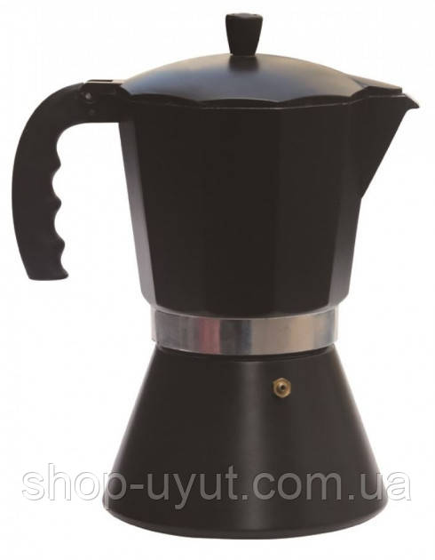 Гейзерная кофеварка алюминиевая индукционная 150мл 3 чашки EB-1815 Edenberg - фото 1 - id-p1312455612