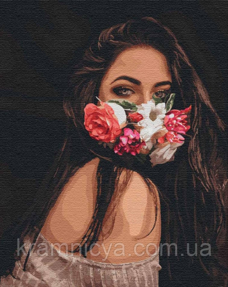 Картина за номерами Квіткове дихання, 40х50 Ідейка (KHO4767), фото 1