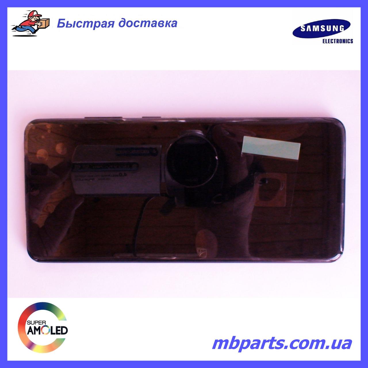 Дисплей з сенсором Samsung G975 Galaxy S10 Plus Black, GH82-18849A, оригінал!