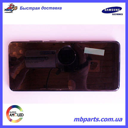 Дисплей з сенсором Samsung G975 Galaxy S10 Plus Black, GH82-18849A, оригінал!, фото 1