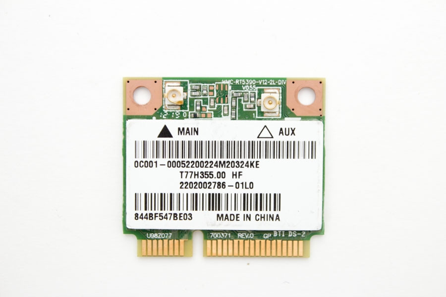 Wi-fi модуль HalfSize Mini pcie Ralink RT5390 (T77H355.00) 802.11 b, g, n, 150 Mbps