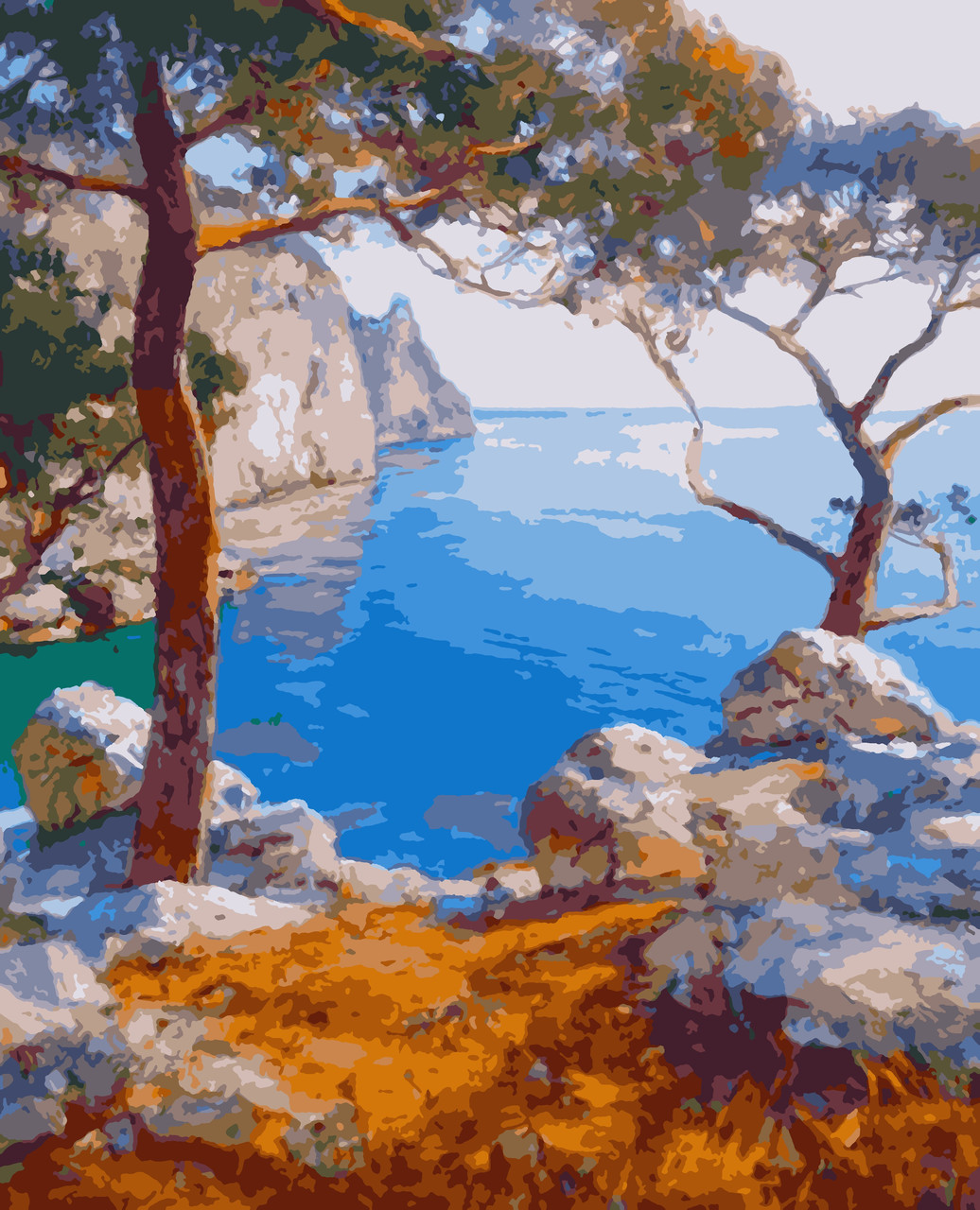 Картини за номерами "Крим" 50*60 см