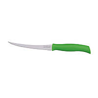Нож Tramontina для томатов ATHUS 127 мм зельоная ручка индивидуальная упаковка 23088-925