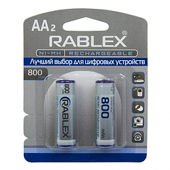 Акумулятор AA R6 Rablex (Raymax) 800 mAh 1.2V (ціна за 1 акумулятор)