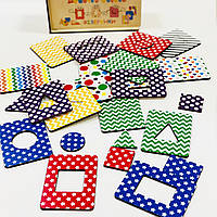 Дощечки Сегена дерев'яні. Візерунки